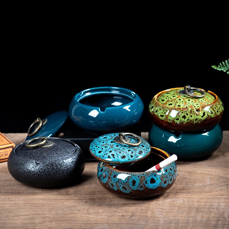 Beautiful Ceramic Ashtrays For Garden