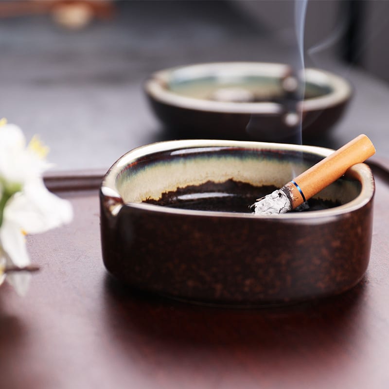 Japanese Vintage Ceramic Ashtray