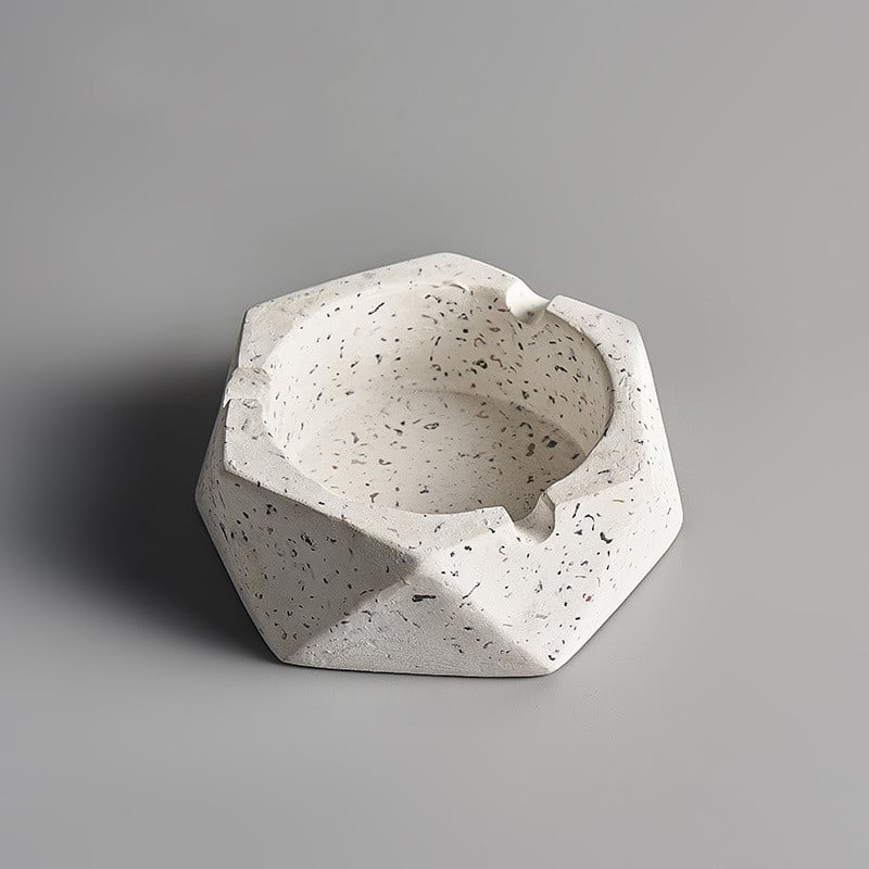 Modern Stone Ashtray For Outdoor Or Indoor