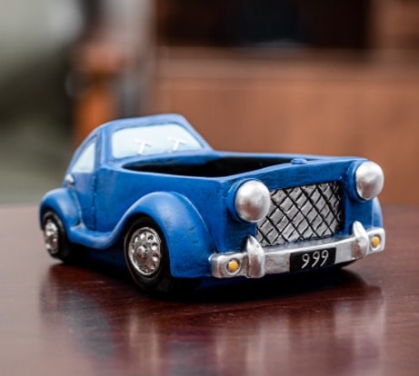 Resin Ashtray Cool Oldtimer Car