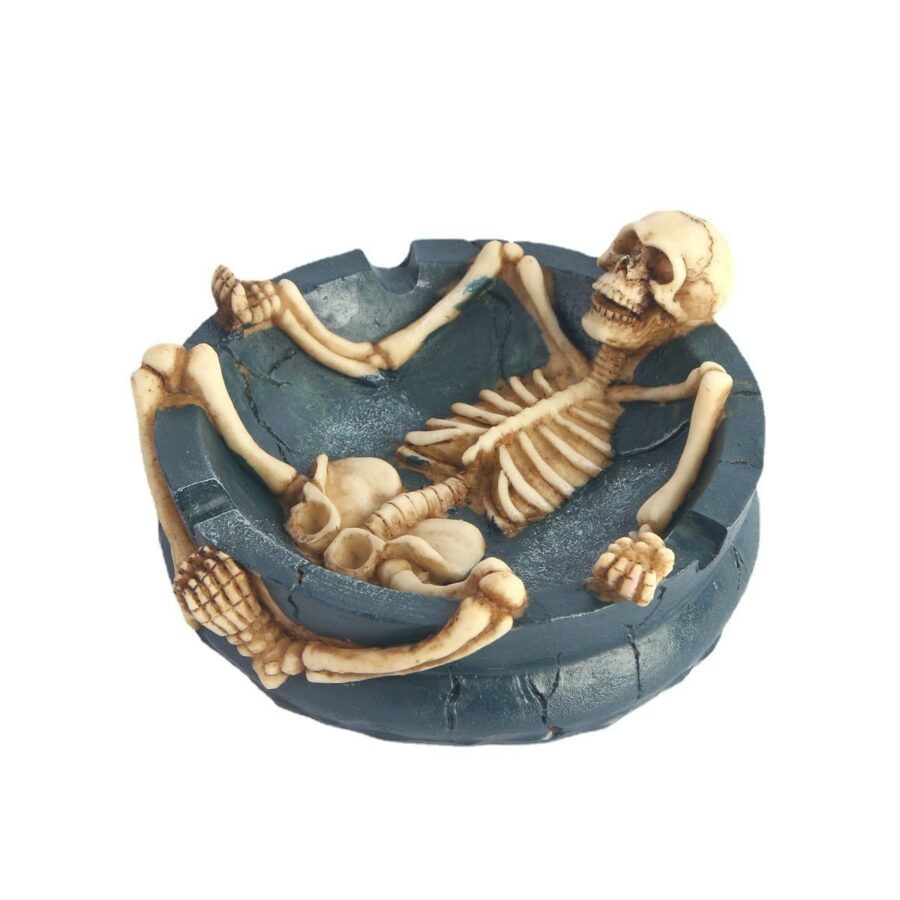 Skeleton Cool Resin Ashtray For Home & Office